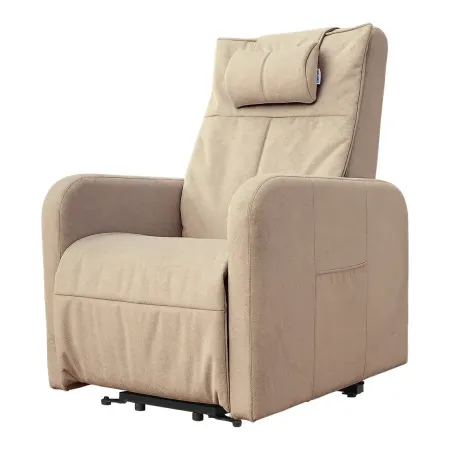 Кресло-реклайнер электрический с подъемом FUJIMO LIFT Compact F3005 FLWK Ваниль (Sakura 4)