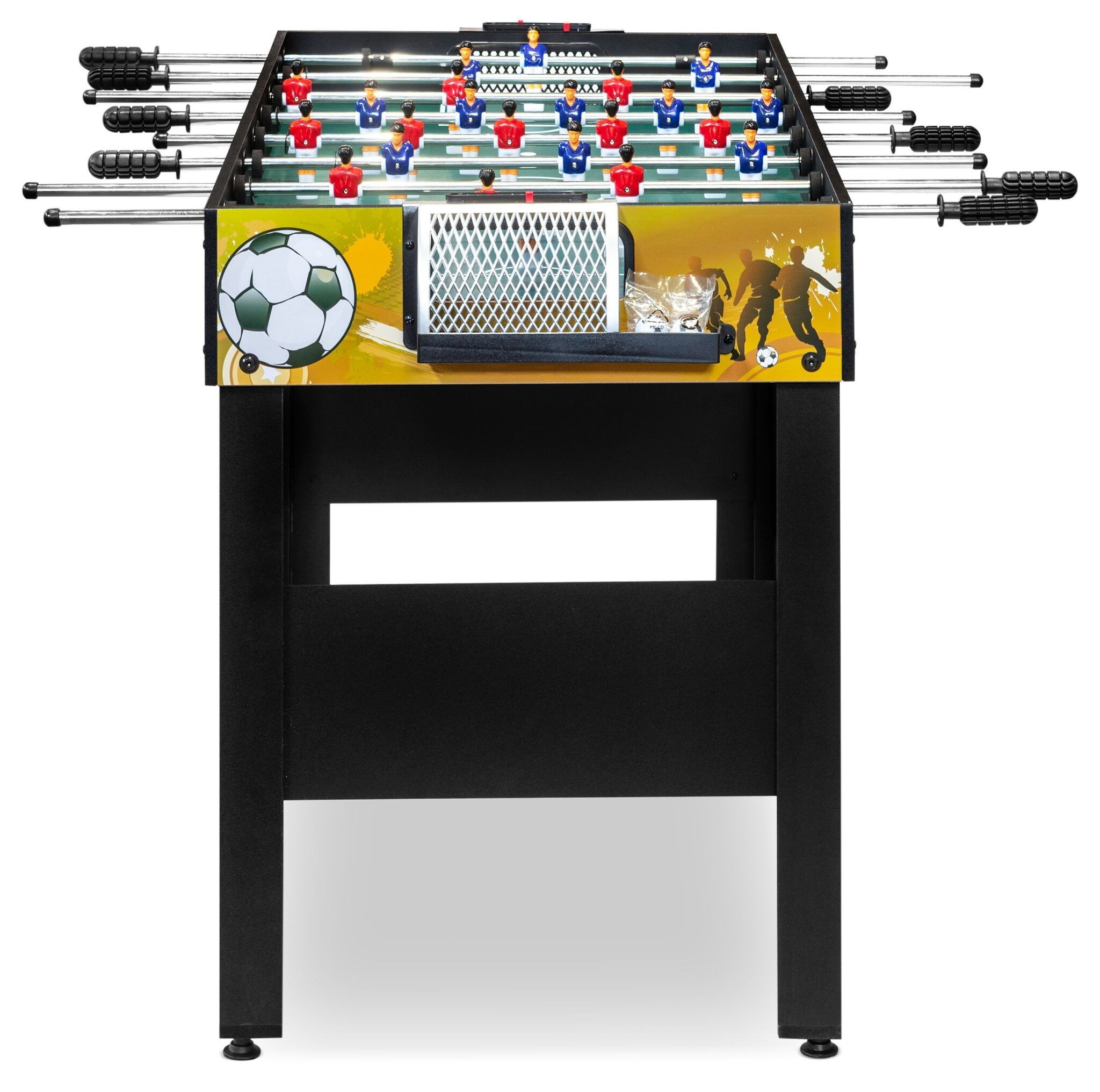 Игровой стол - футбол "Flex" (122x61x78.7 см, желтый)