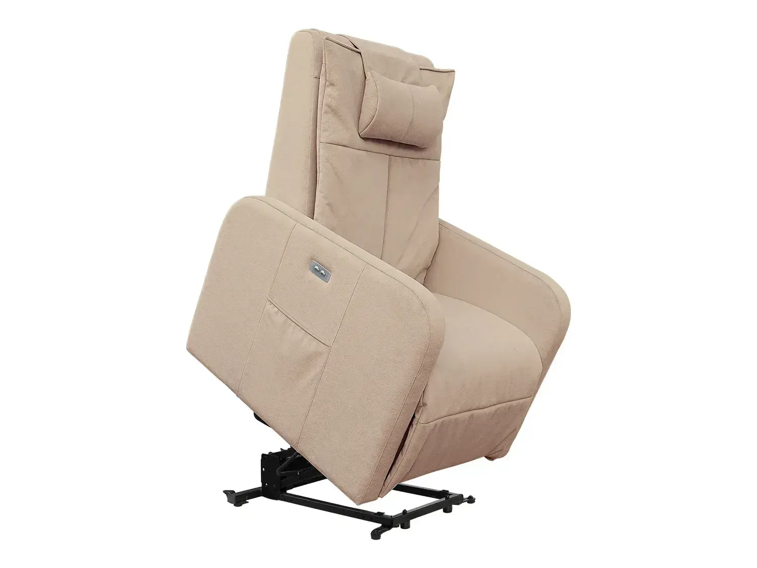 Кресло-реклайнер электрический с подъемом FUJIMO LIFT Compact F3005 FLWK Ваниль (Sakura 4)