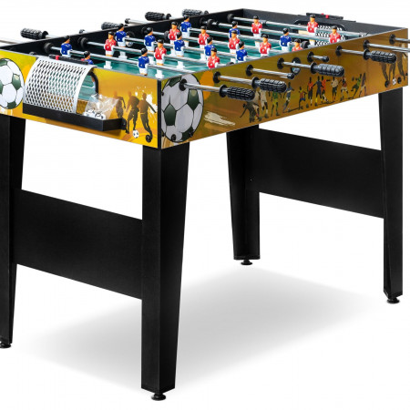 Игровой стол - футбол "Flex" (122x61x78.7 см, желтый)
