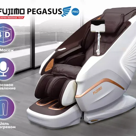 Массажное кресло FUJIMO PEGASUS PRO F777 Коричневый