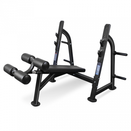 Скамья для жима с отрицательным наклоном Bronze Gym BR-1013