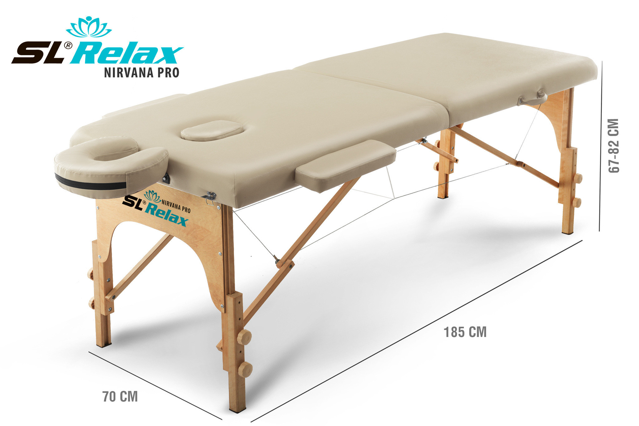 Массажный стол Relax Nirvana Pro (Beige)